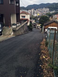 自動車学校下の坂-3